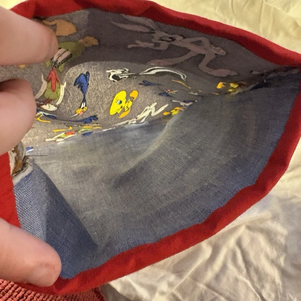Handmade Looney Tunes Christmas Stocking Needs Hook String